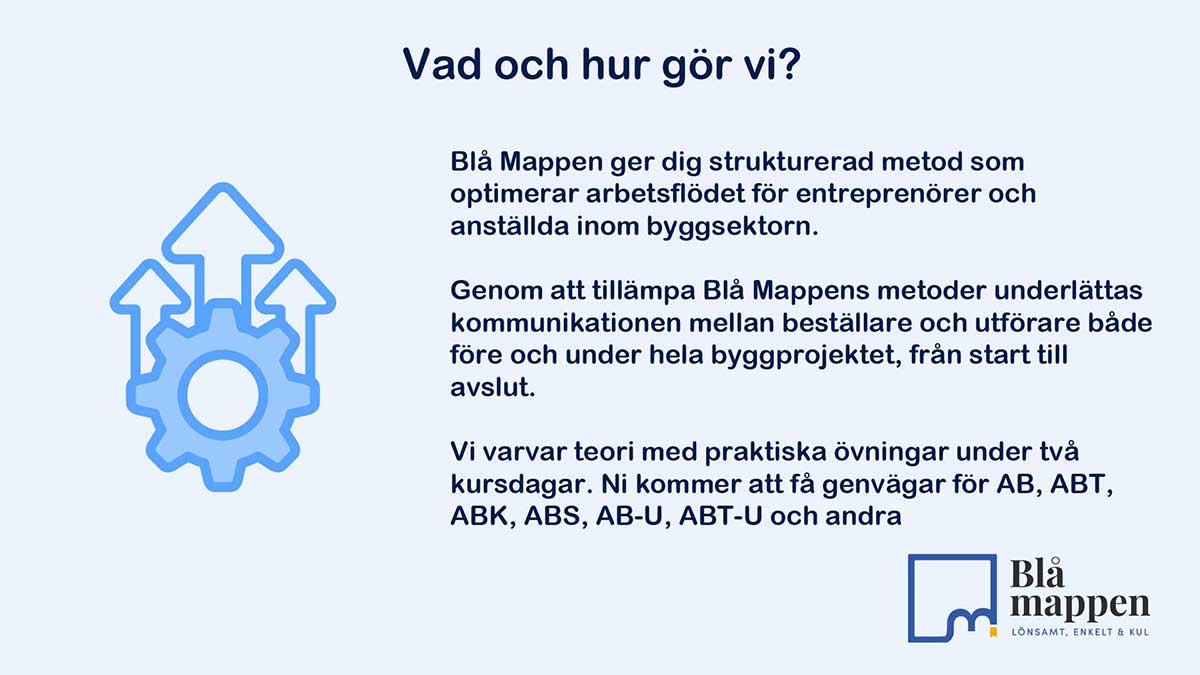Vad och hur gör vi?